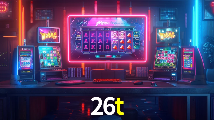 26t: Jogos de Caça-Níqueis-Altas Recompensas, Roleta-Velocidade, Blackjack-Desafios Máximos